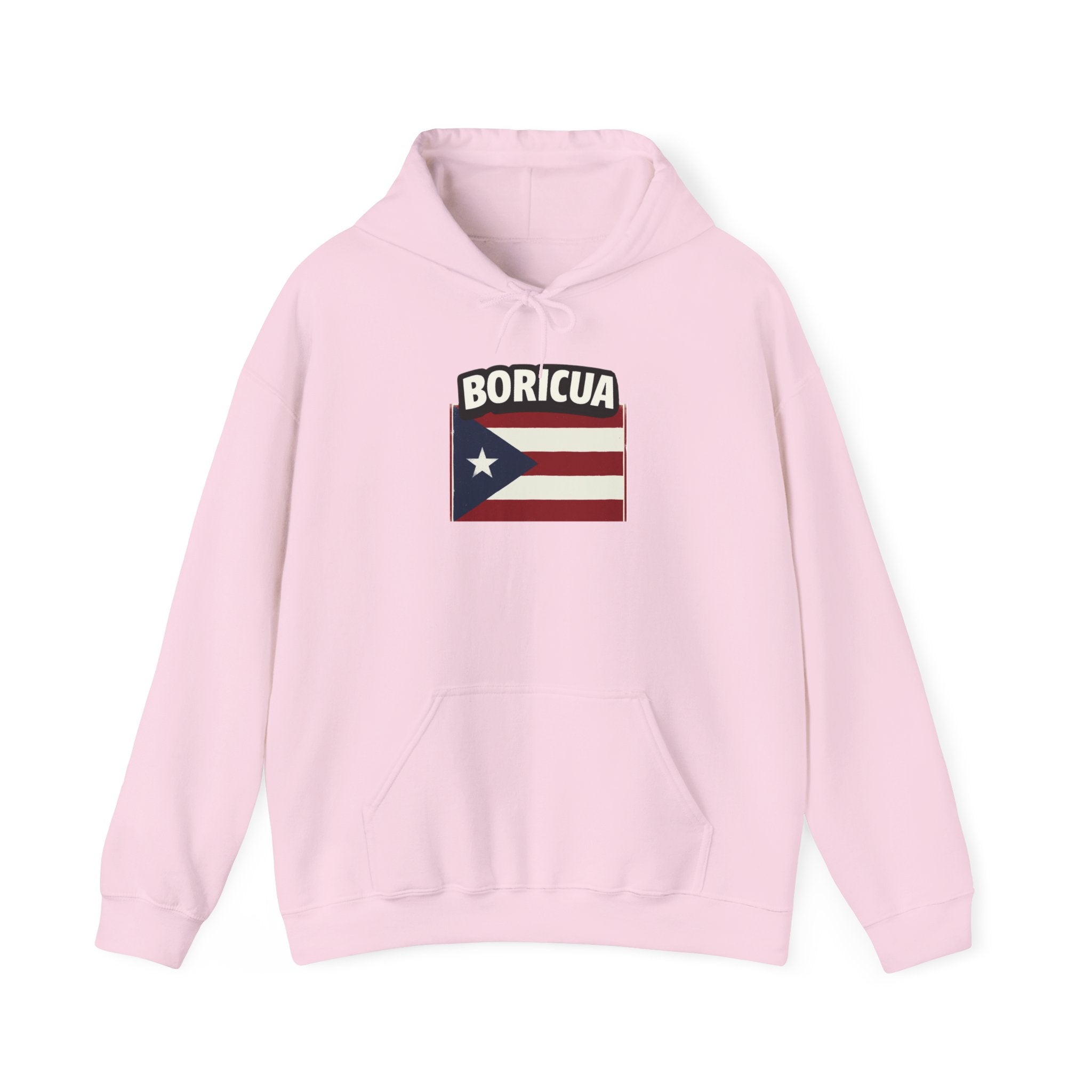 Boricua Bowl Hoodie — Puerto Rican Flag Football Logo Sweatshirt