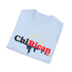Chirican Pride T-Shirt — Puerto Rican Flag & City Skyline Graphic