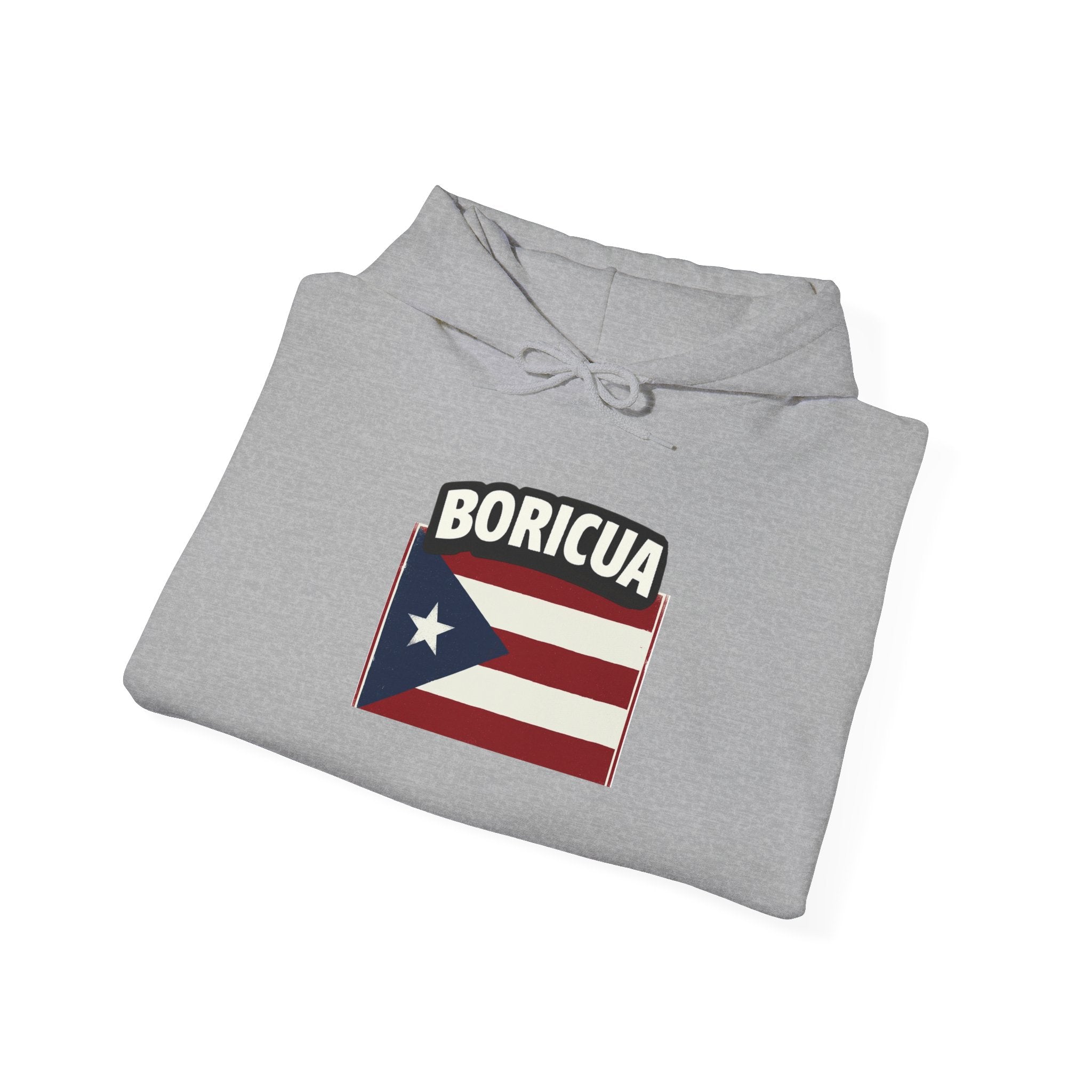 Boricua Bowl Hoodie — Puerto Rican Flag Football Logo Sweatshirt
