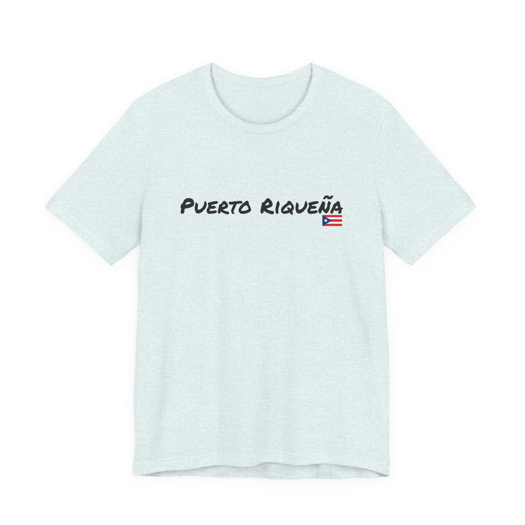 PuertoRiqueña Tee — Puerto Rican Pride Graphic T-Shirt