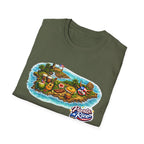 Pirate Rice Island Graphic T-Shirt — Tropical Pirate Crew Tee