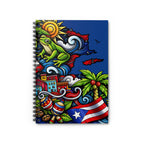 Puerto Rico Art Design Notebook