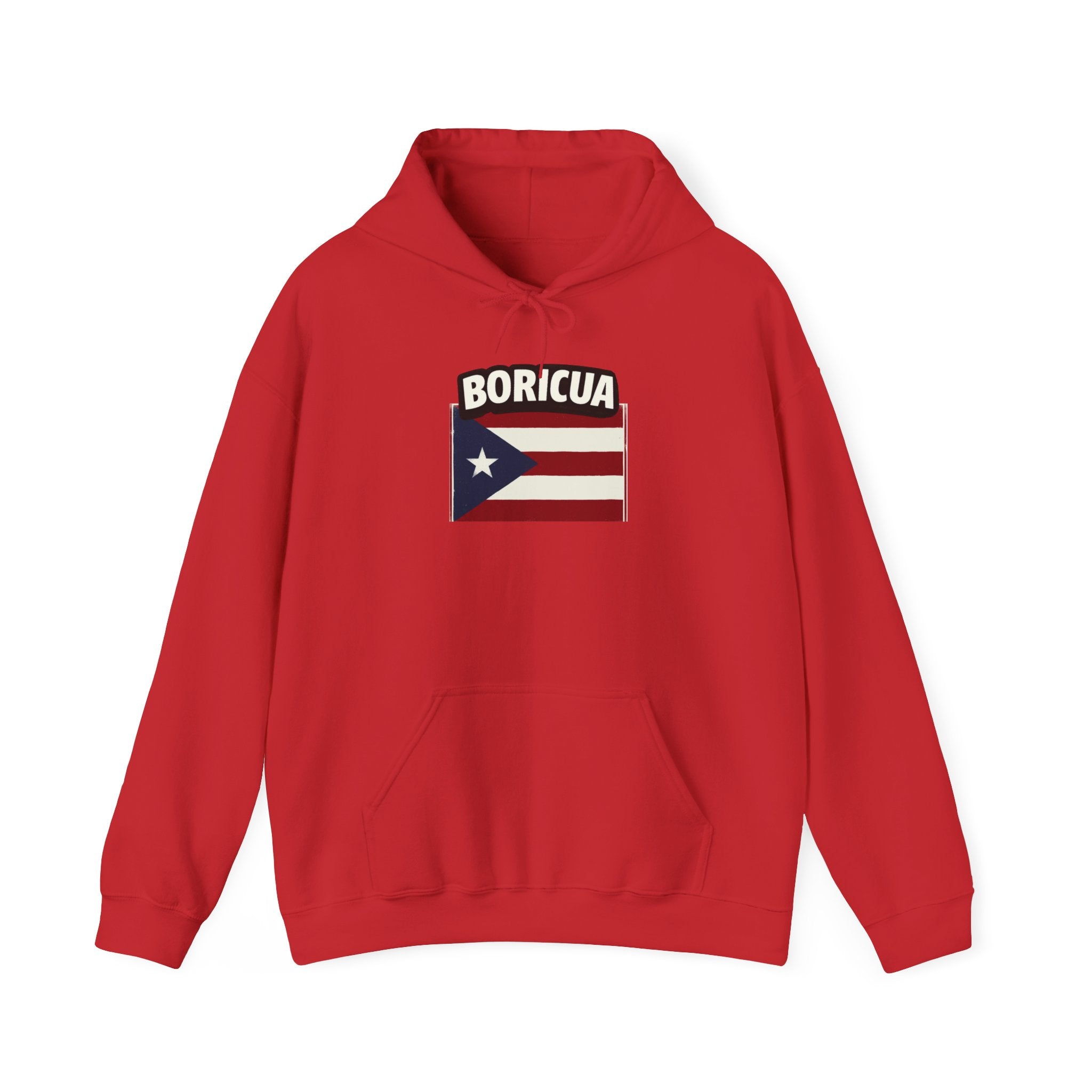 Boricua Bowl Hoodie — Puerto Rican Flag Football Logo Sweatshirt