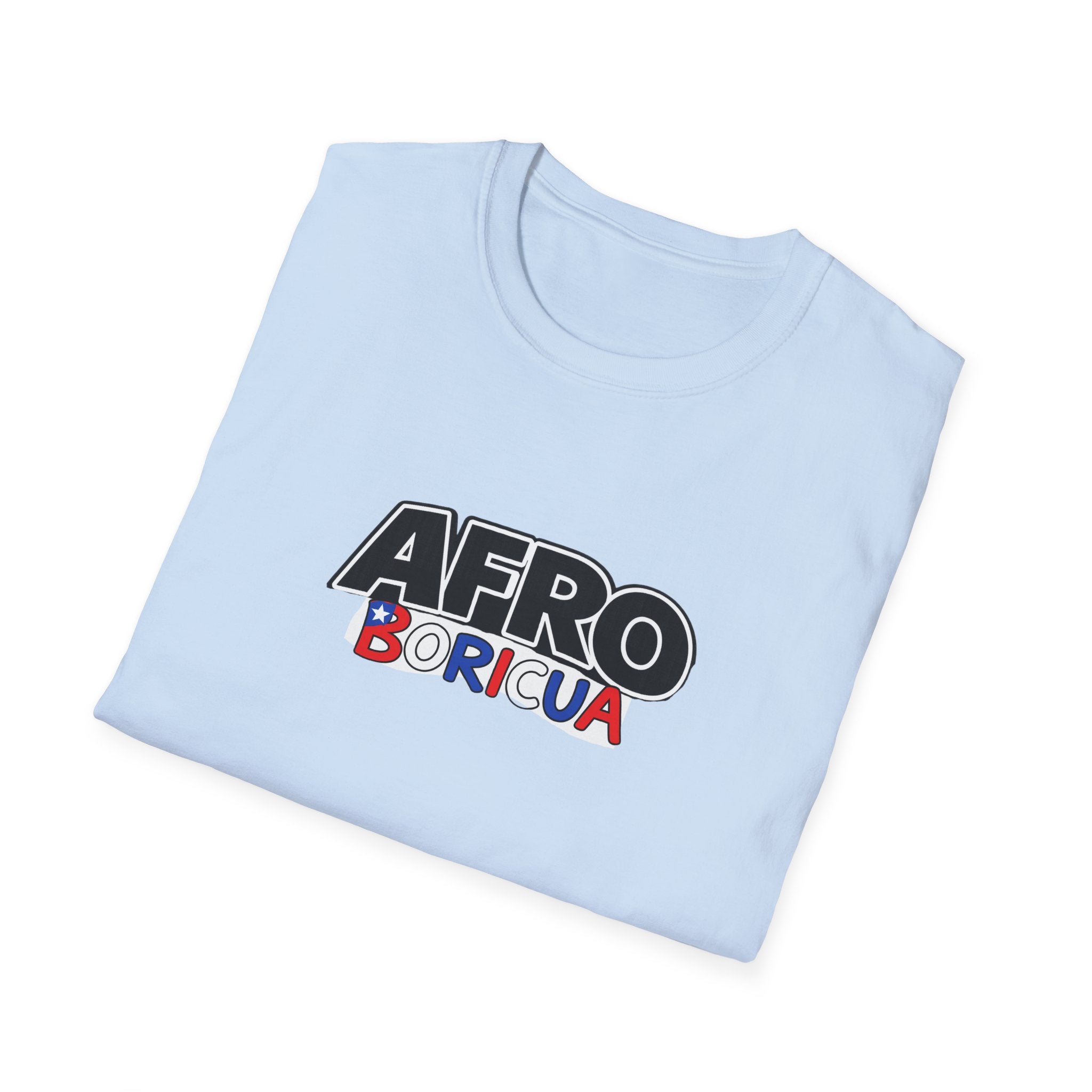 Afro Boricua T-Shirt — Puerto Rican Flag Pride Tee