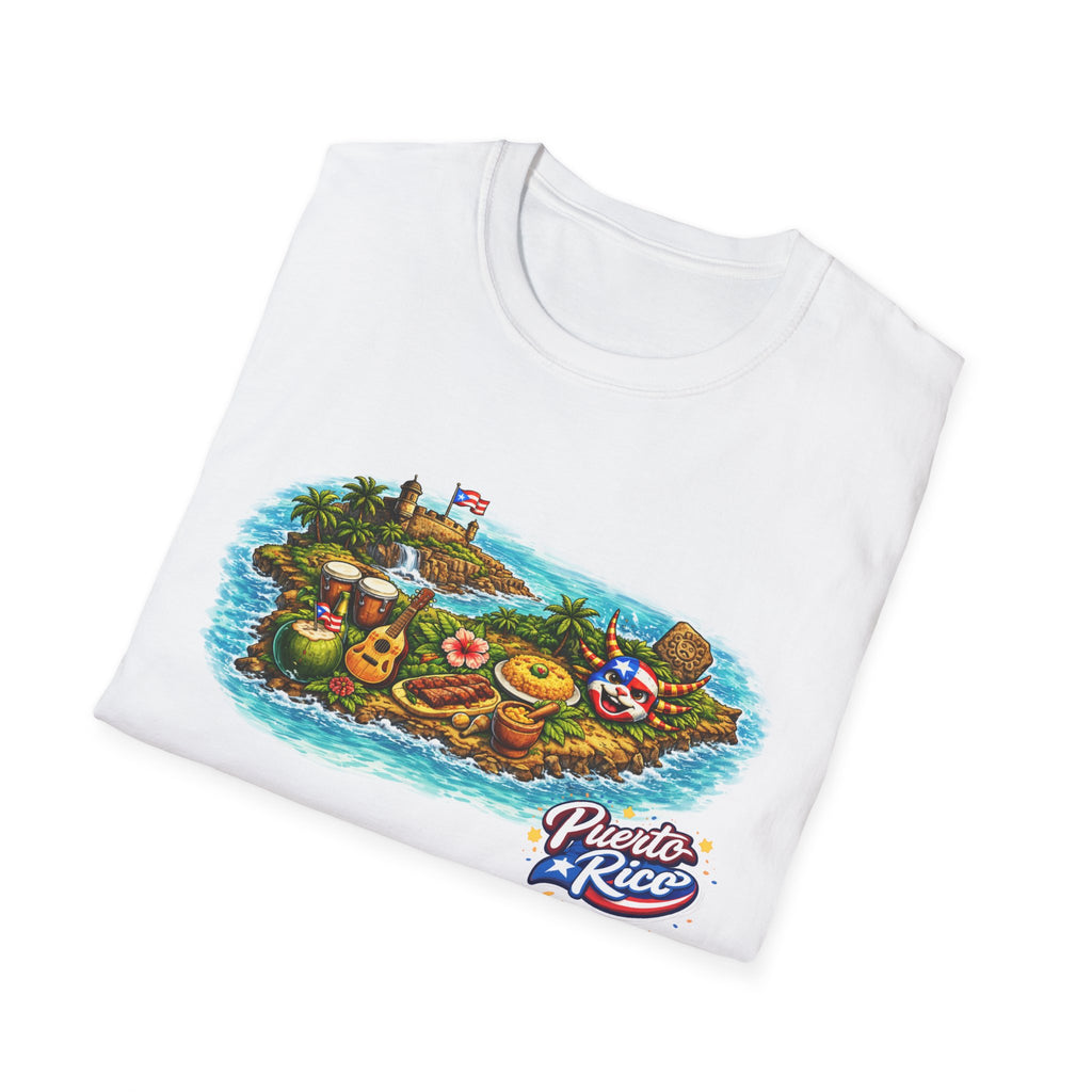 Pirate Rice Island Graphic T-Shirt — Tropical Pirate Crew Tee