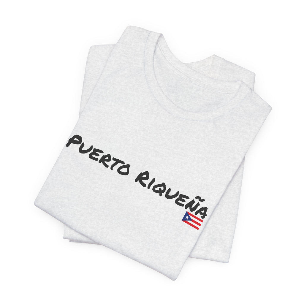 PuertoRiqueña Tee — Puerto Rican Pride Graphic T-Shirt