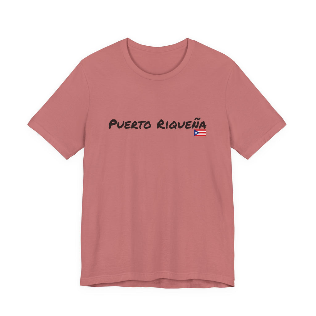 PuertoRiqueña Tee — Puerto Rican Pride Graphic T-Shirt