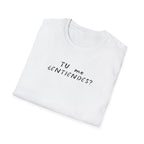 T-Shirt — "¿Tú Me Entiendes?" Puerto Rican Coquí Hat Graphic