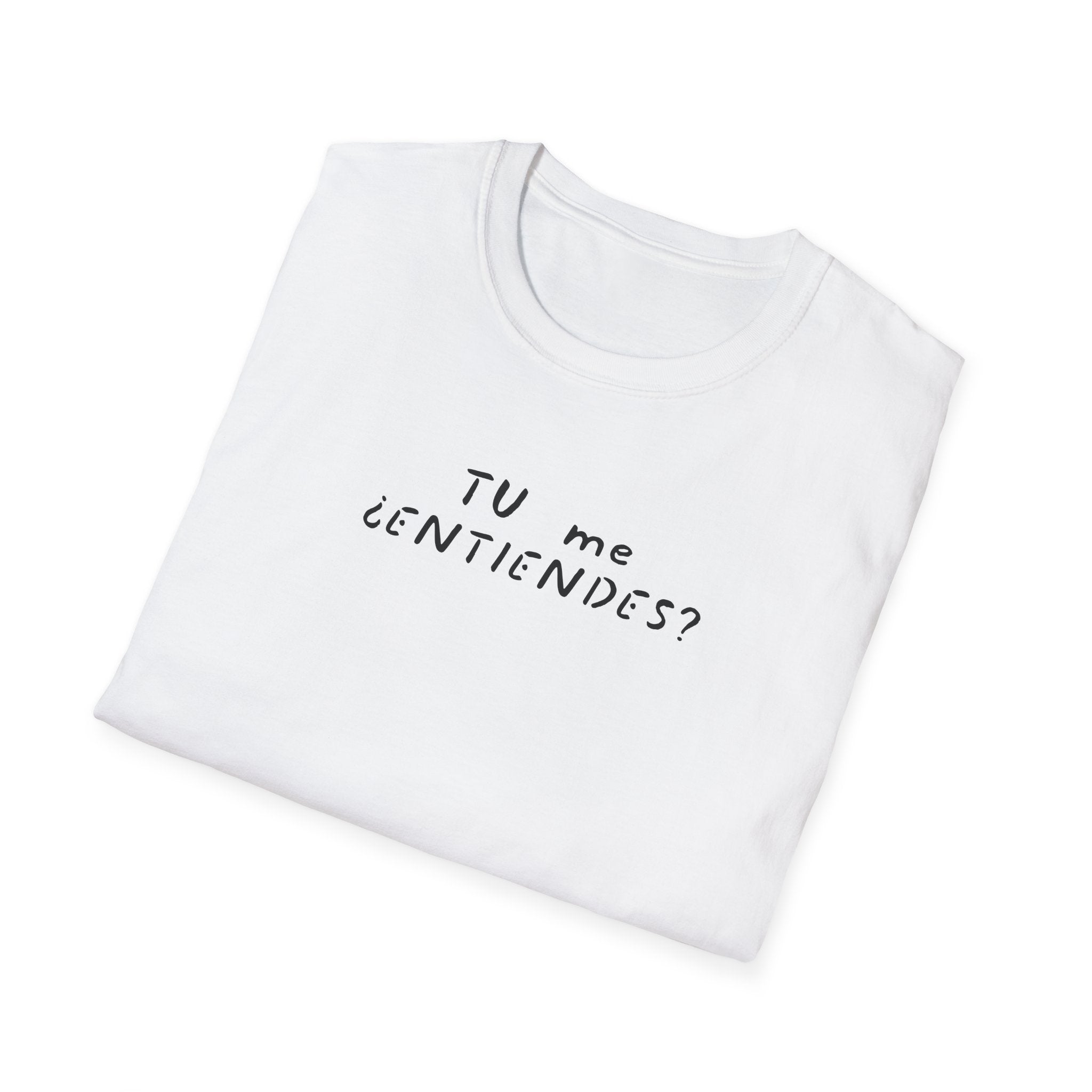 T-Shirt — "¿Tú Me Entiendes?" Puerto Rican Coquí Hat Graphic