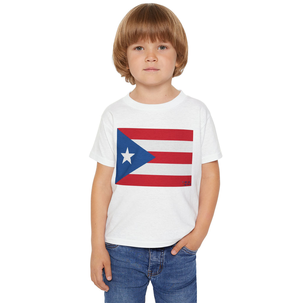 Puerto Rico Flag Toddler T-Shirt