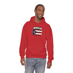 Boricua Bowl Hoodie — Puerto Rican Flag Football Logo Sweatshirt