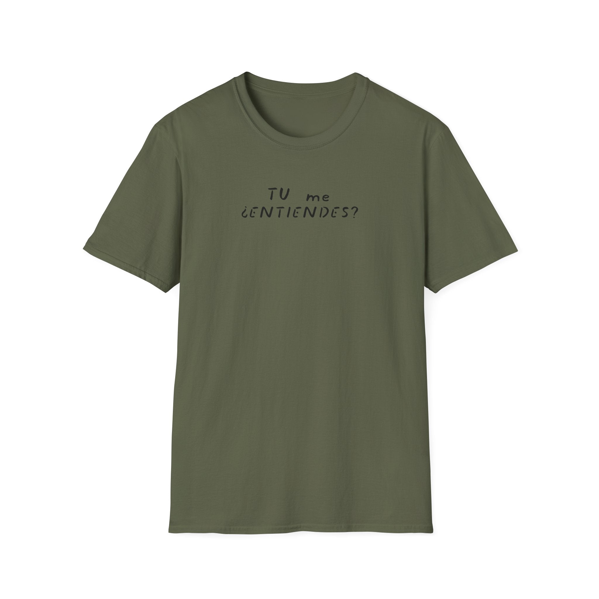 T-Shirt — "¿Tú Me Entiendes?" Puerto Rican Coquí Hat Graphic