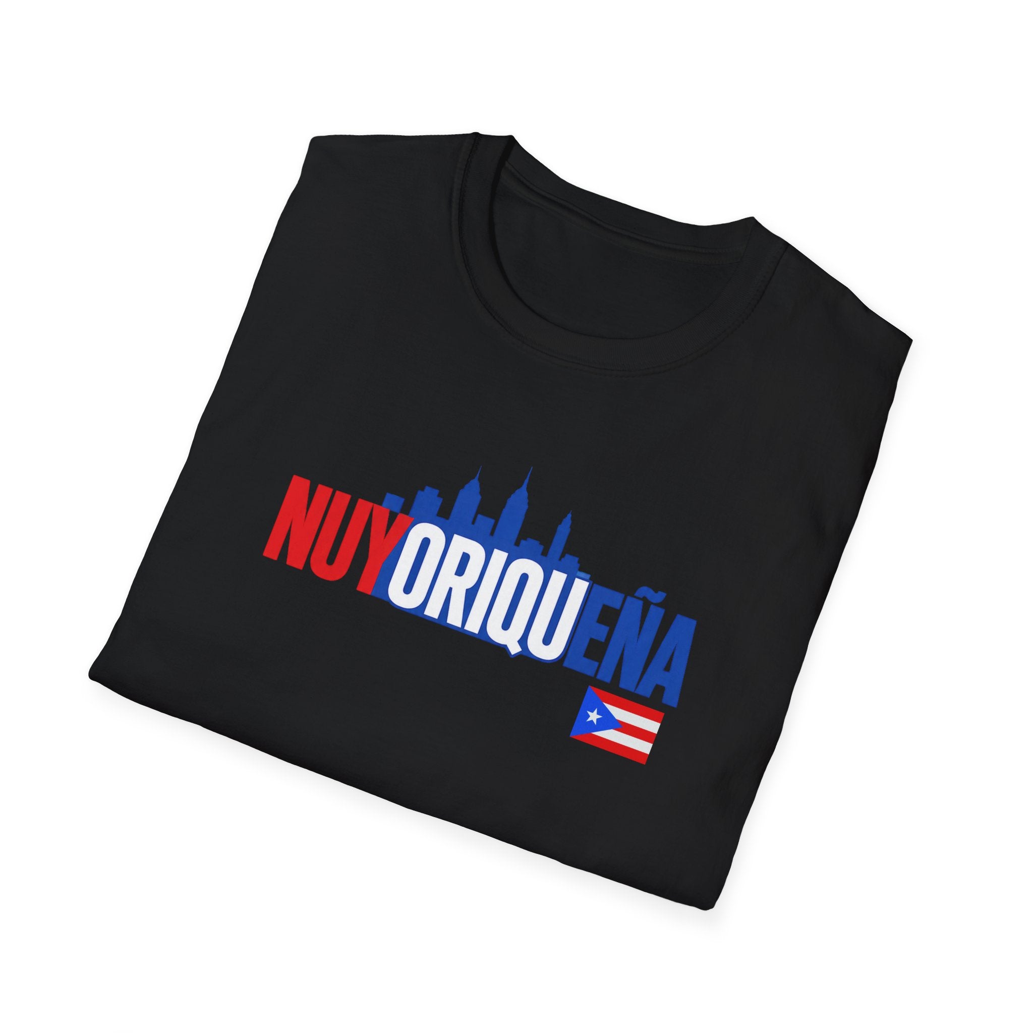 Nuyoriqueña Puerto Rico Pride T-Shirt — Nuyorican Skyline Tee