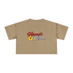 Hawaiian Rican Crop Tee — Floral Island Pride Women’s Top