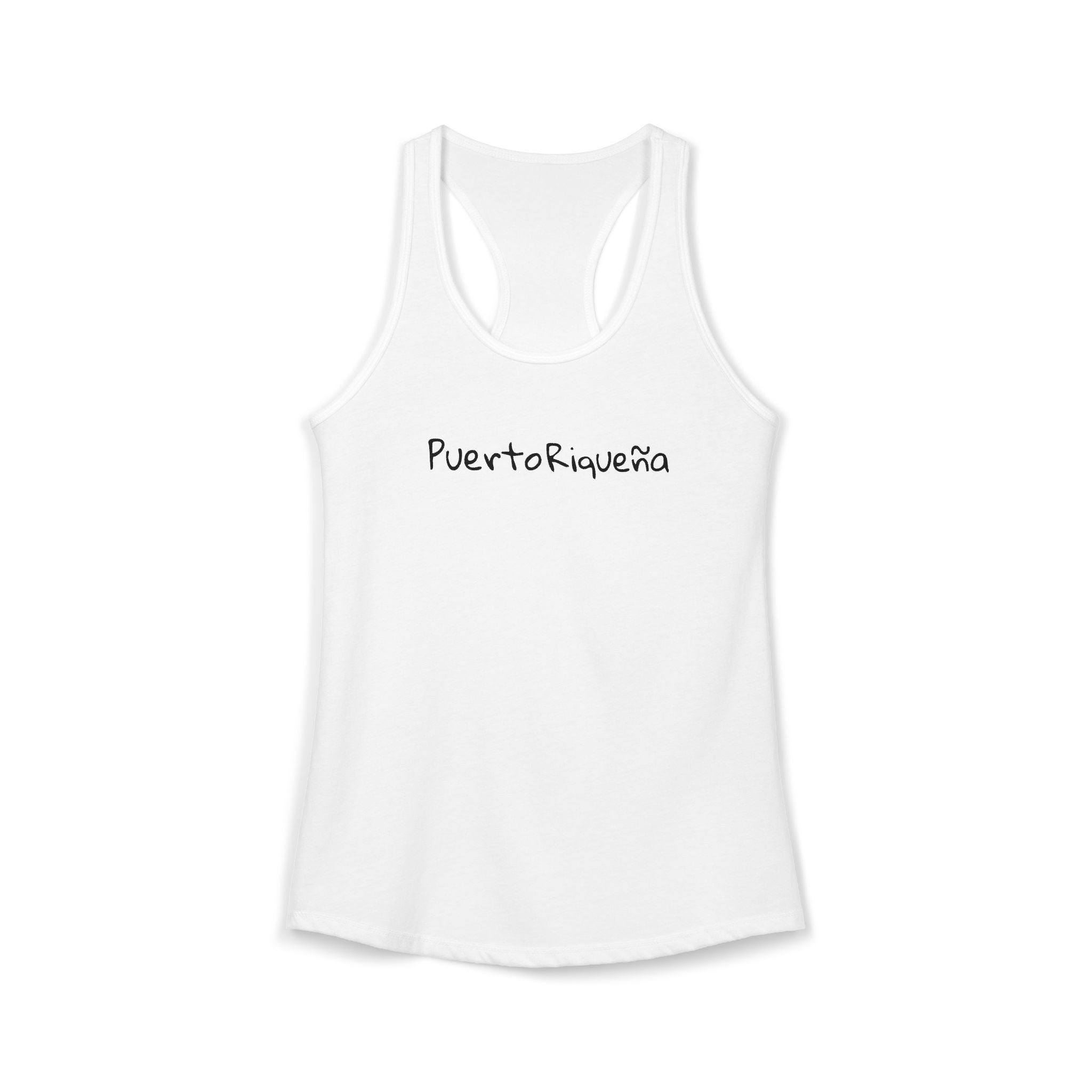 Women's Ideal Racerback Tank - Puerto Riqueña