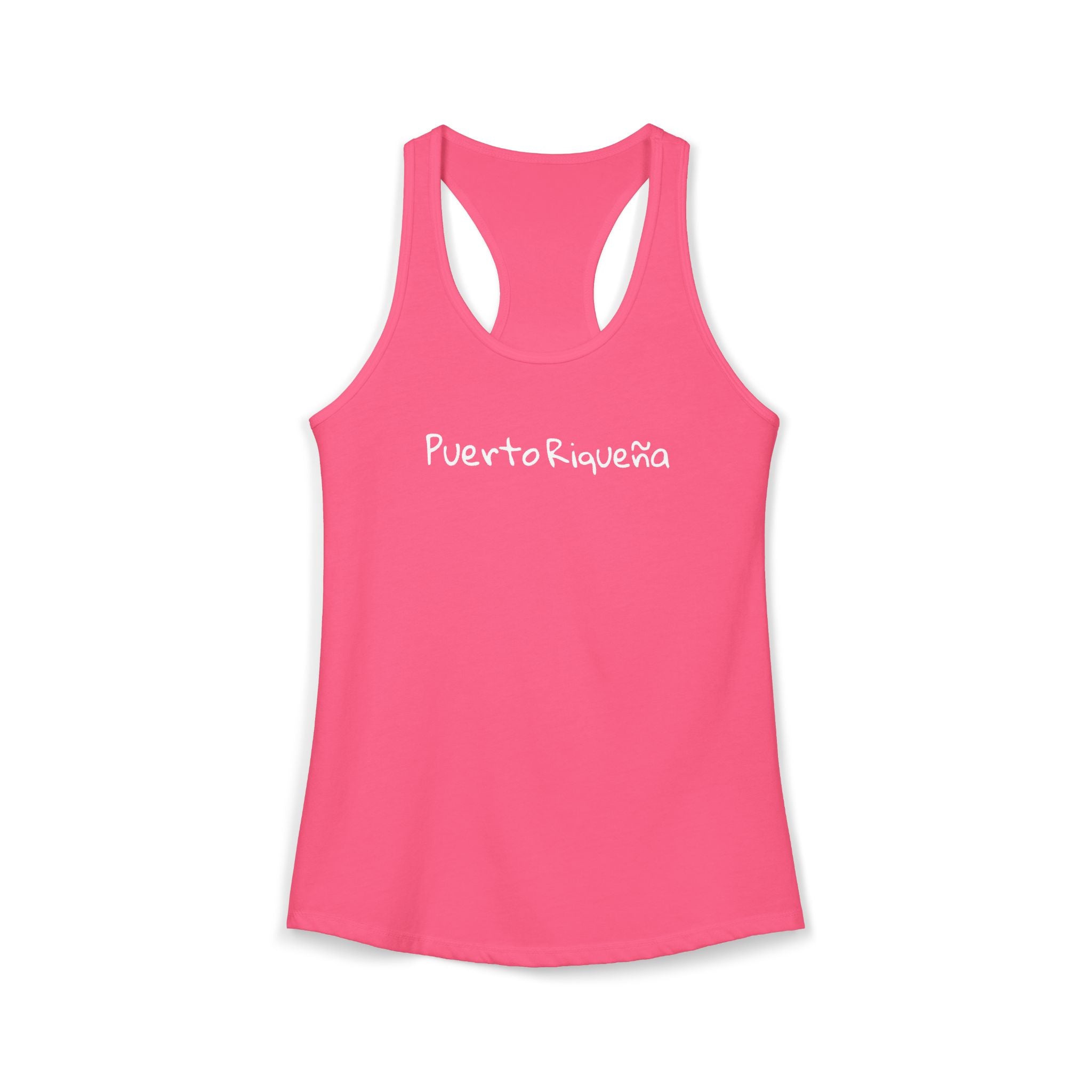 Women's Ideal Racerback Tank - Puerto Riqueña