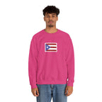 Puerto Rico Flag Graphic Crewneck Sweatshirt