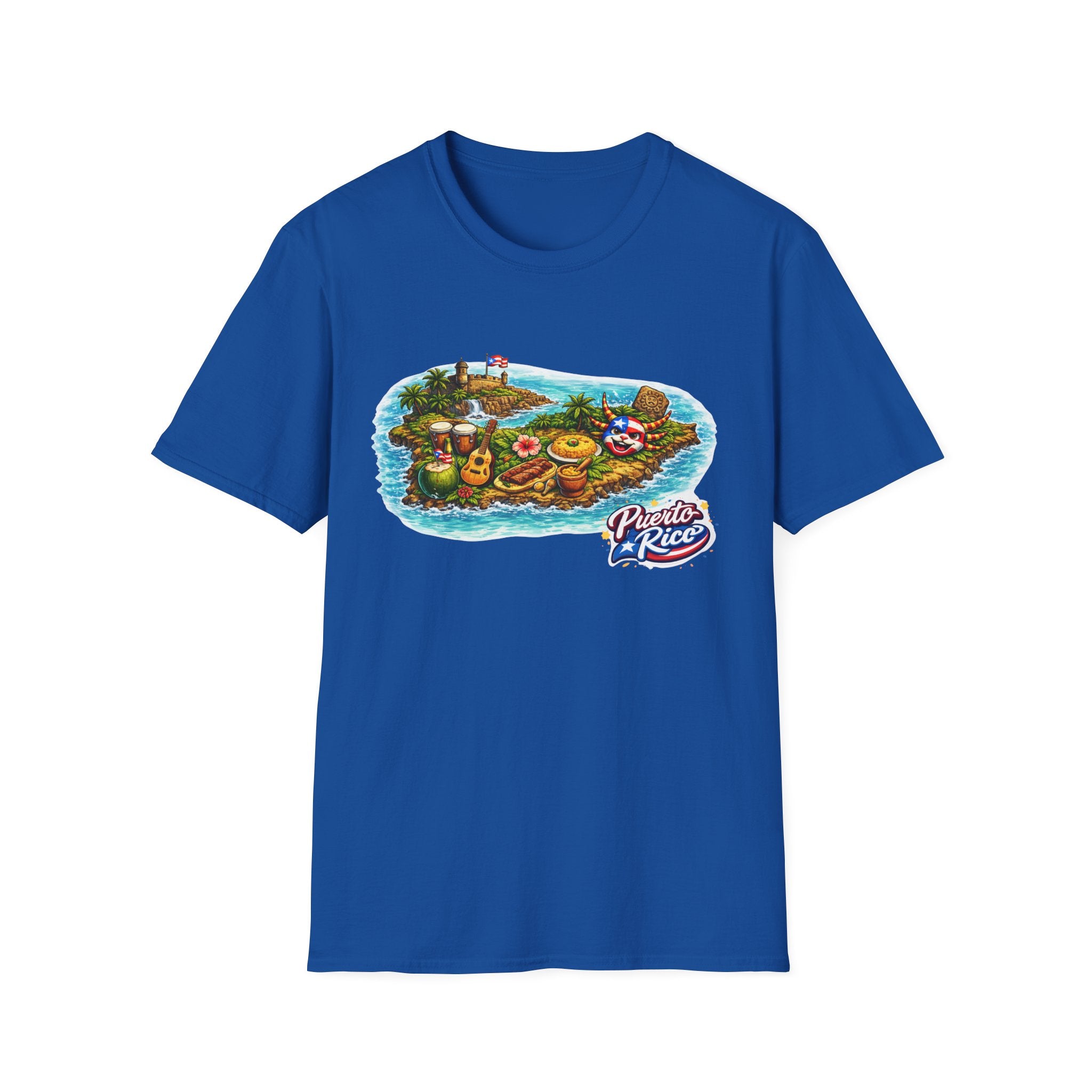 Pirate Rice Island Graphic T-Shirt — Tropical Pirate Crew Tee