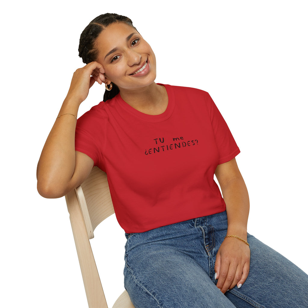 T-Shirt — "¿Tú Me Entiendes?" Puerto Rican Coquí Hat Graphic