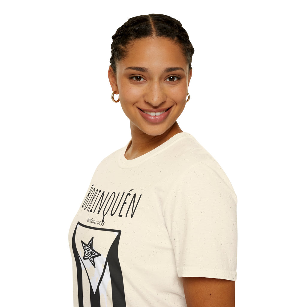 Puerto Rico Script T-Shirt — Elegant Patriotic Island Pride Tee