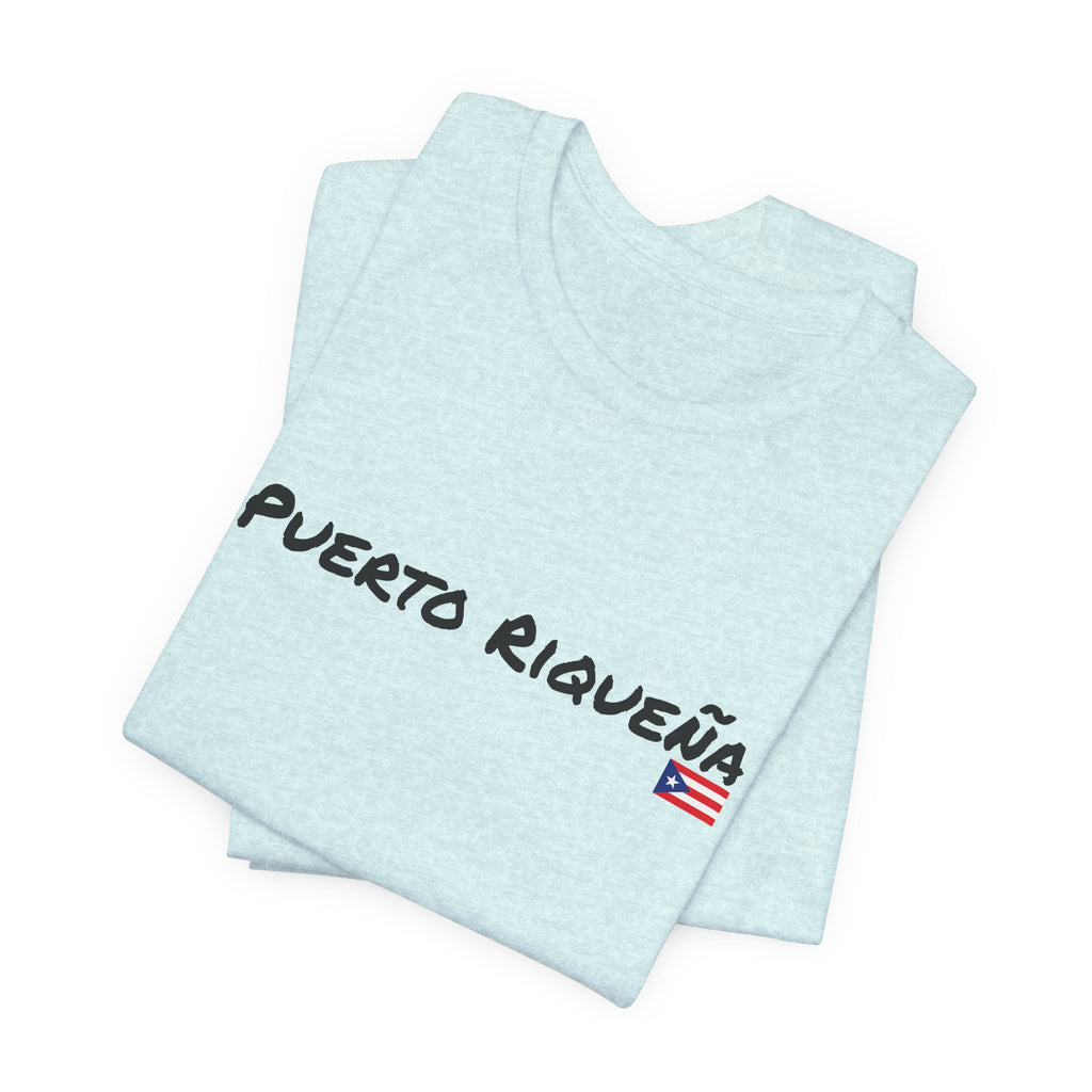 PuertoRiqueña Tee — Puerto Rican Pride Graphic T-Shirt