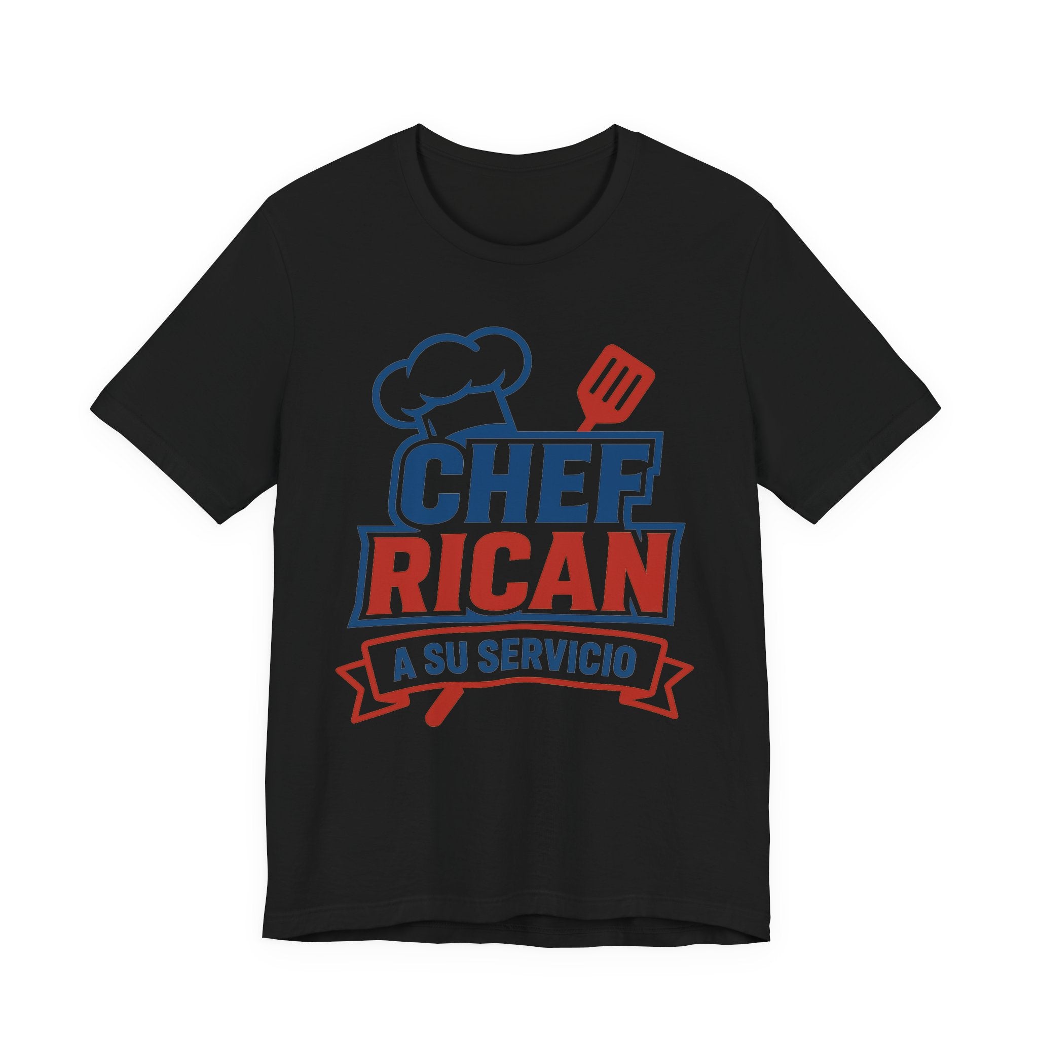 Unisex Puerto Rican Chef Short Sleeve Tee