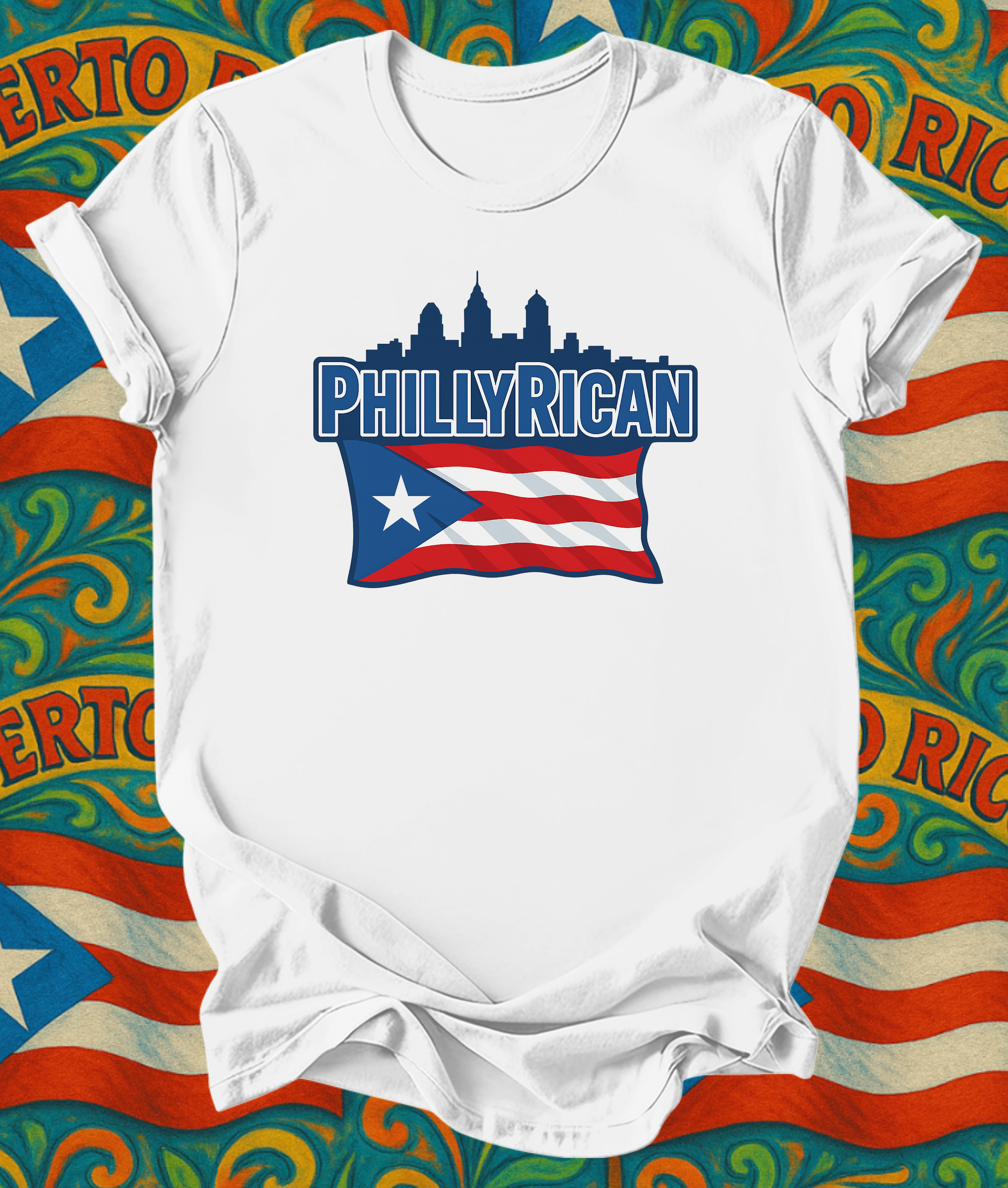 Short sleeve t shirt Philly Rican