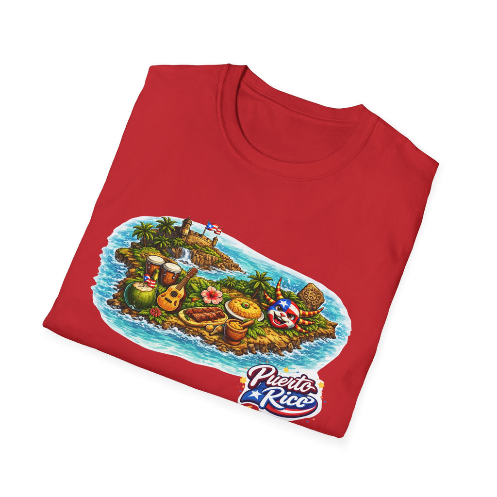 Pirate Rice Island Graphic T-Shirt — Tropical Pirate Crew Tee
