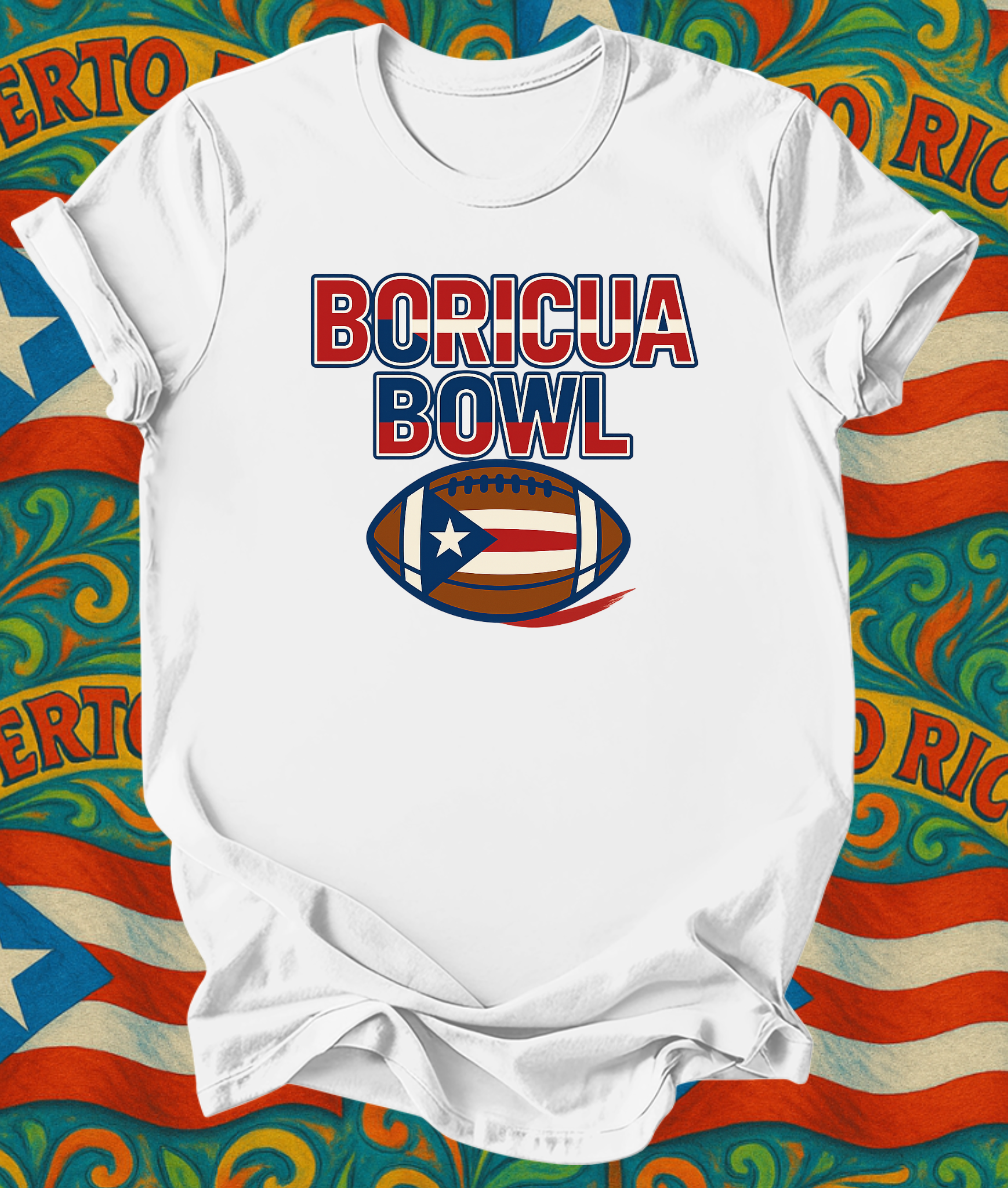 Short sleeve t shirt Boricua Bowl