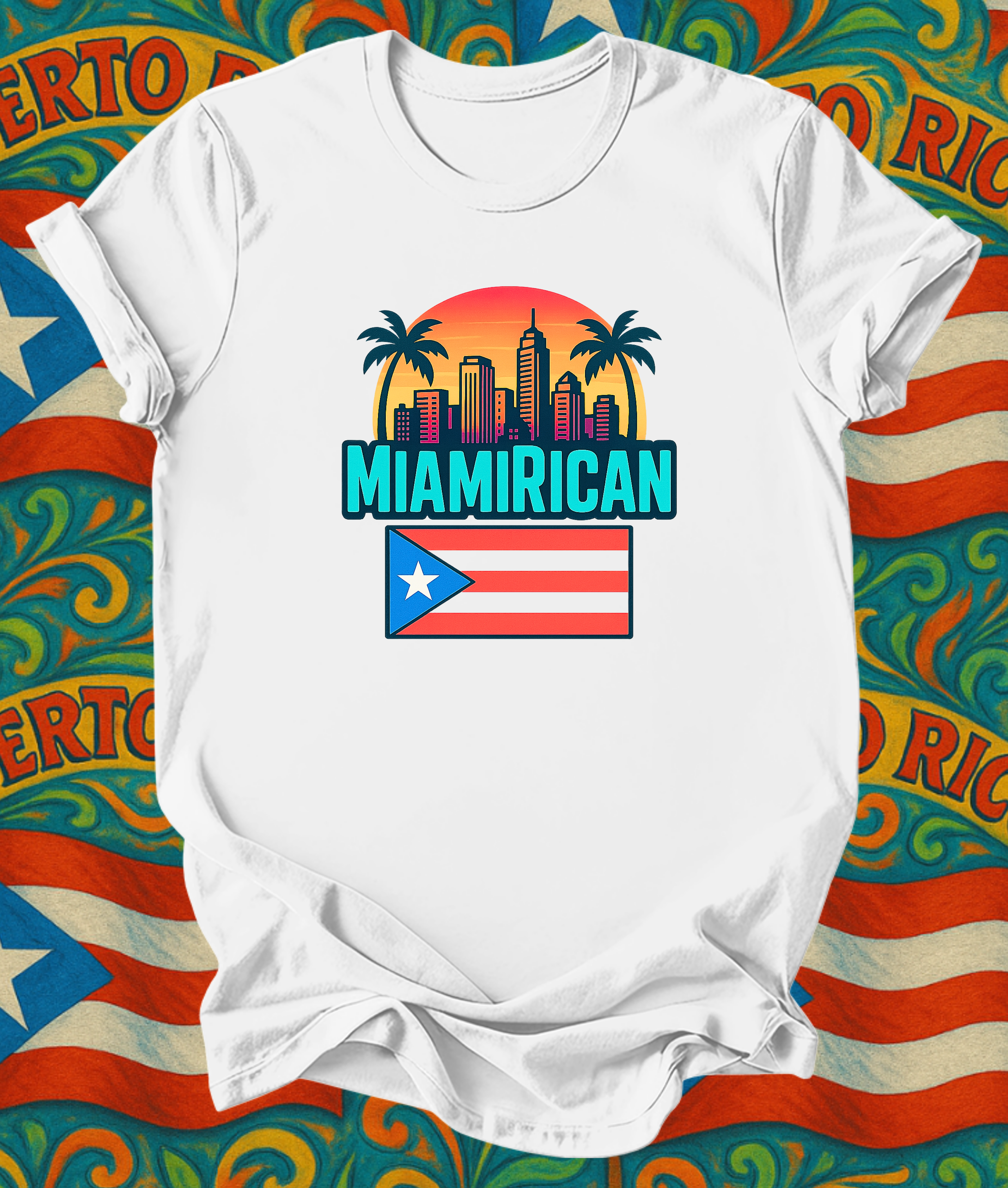 Short Sleeve T Shirt Miami Rican