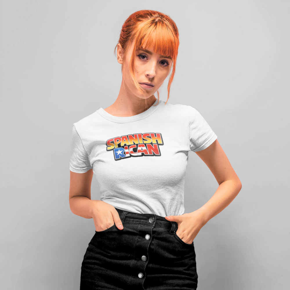 Spanish Rican T-Shirt — Retro Puerto Rican Pride Tee