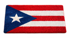 Puerto Rico Flag Doormat — Polyester Welcome Mat