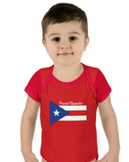Puerto Rican Flag Baby Bodysuit - "Puerto Riqueño" Infant Onesie