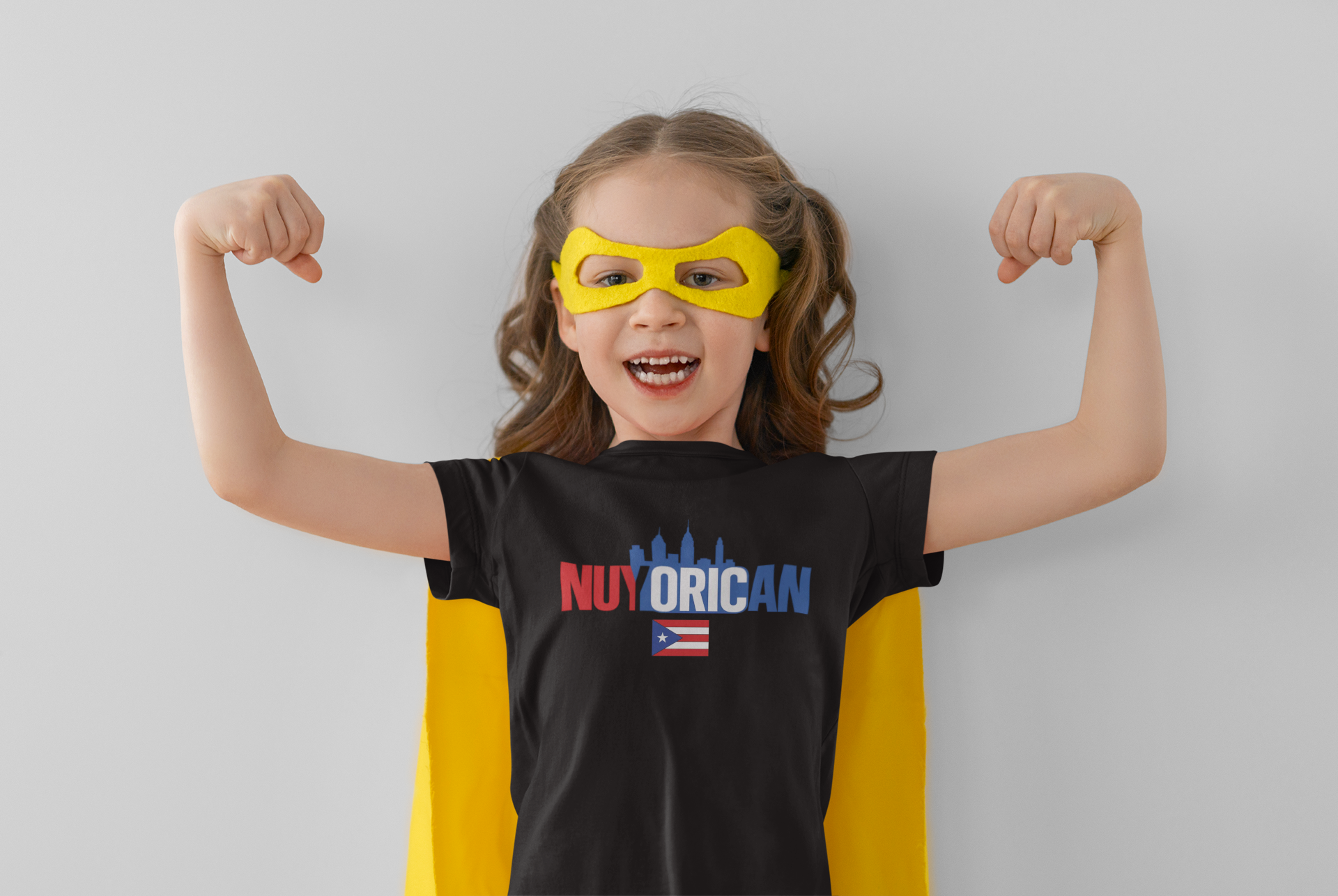 Nuyorican Youth Tee – Puerto Rican Pride Skyline T-Shirt