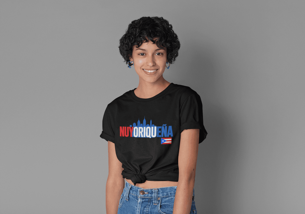 Nuyoriqueña Puerto Rico Pride T-Shirt — Nuyorican Skyline Tee
