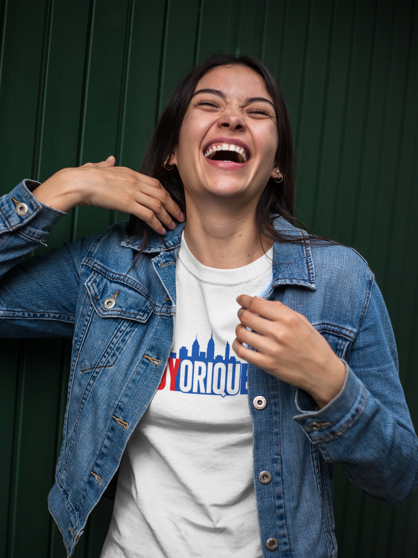 Nuyoriqueña Puerto Rico Pride T-Shirt — Nuyorican Skyline Tee