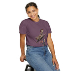 Vintage Space Cat T-Shirt — Retro Astronaut Kitty Graphic Tee