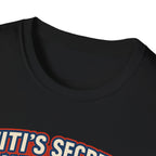 T-Shirt — "Titi's Secret Weapon: Sazón!" Retro Latin Cooking Tee