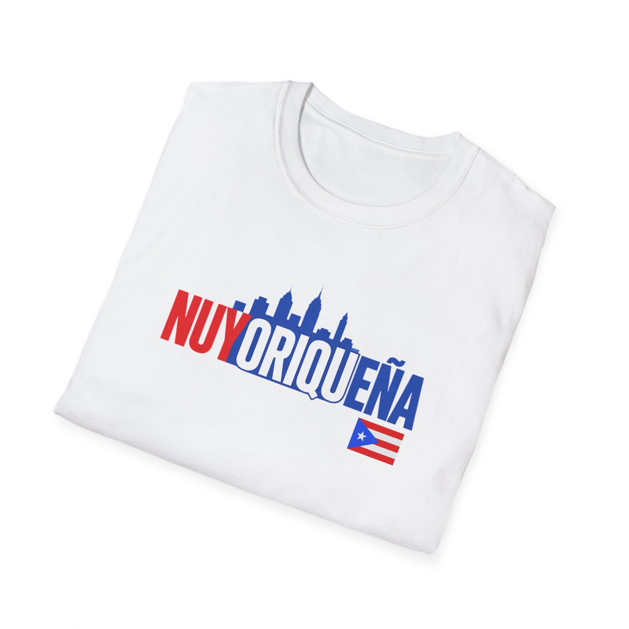 Nuyoriqueña Puerto Rico Pride T-Shirt — Nuyorican Skyline Tee