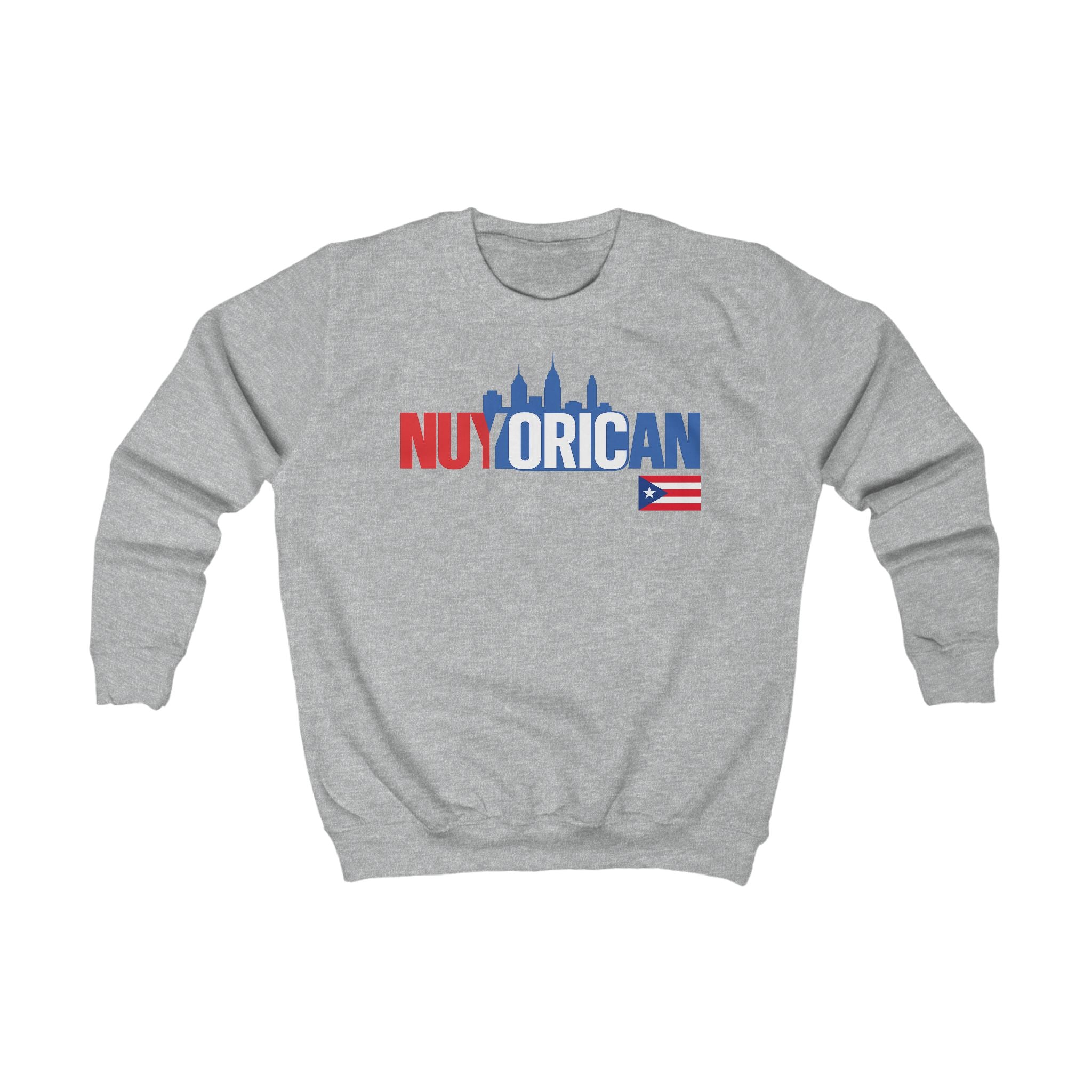 NuYorican Kids Sweatshirt – Puerto Rican NYC Skyline Pride Pullover