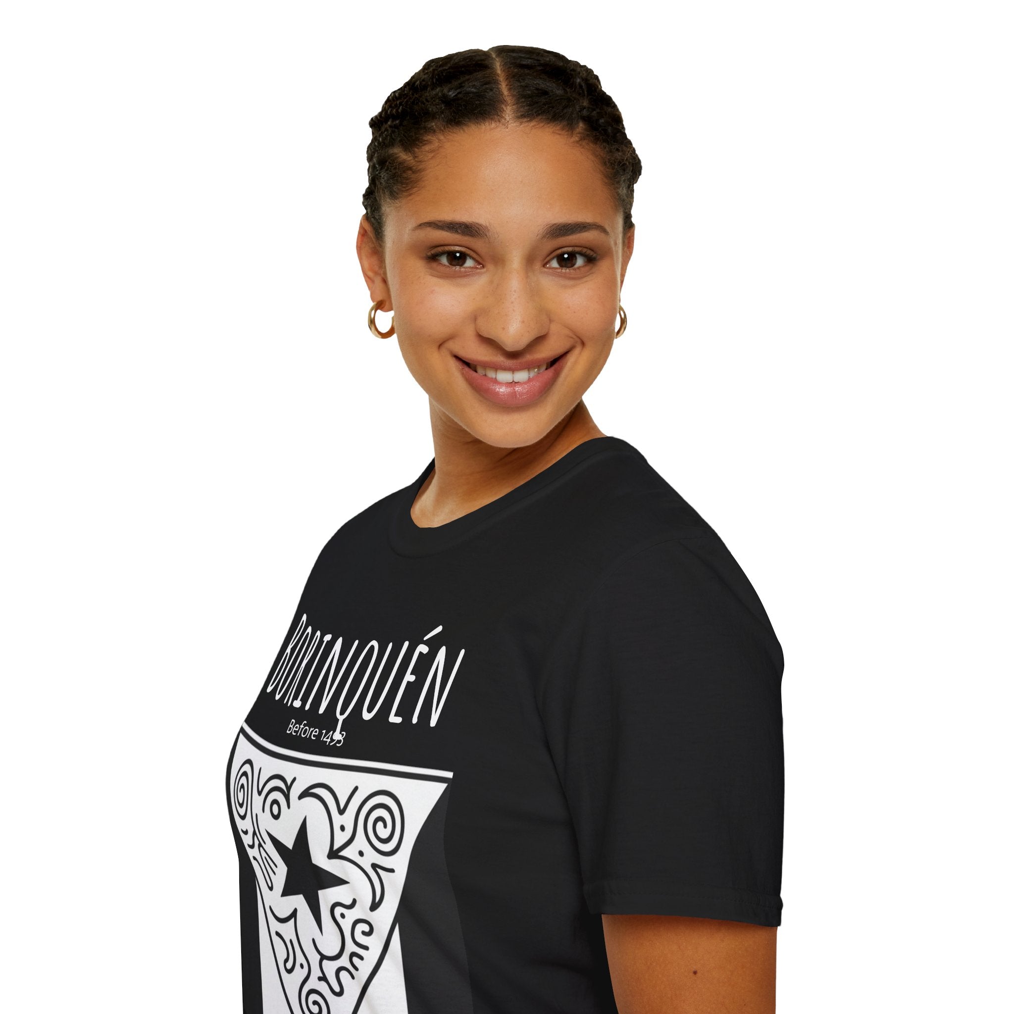 Puerto Rico Script T-Shirt — Elegant Patriotic Island Pride Tee