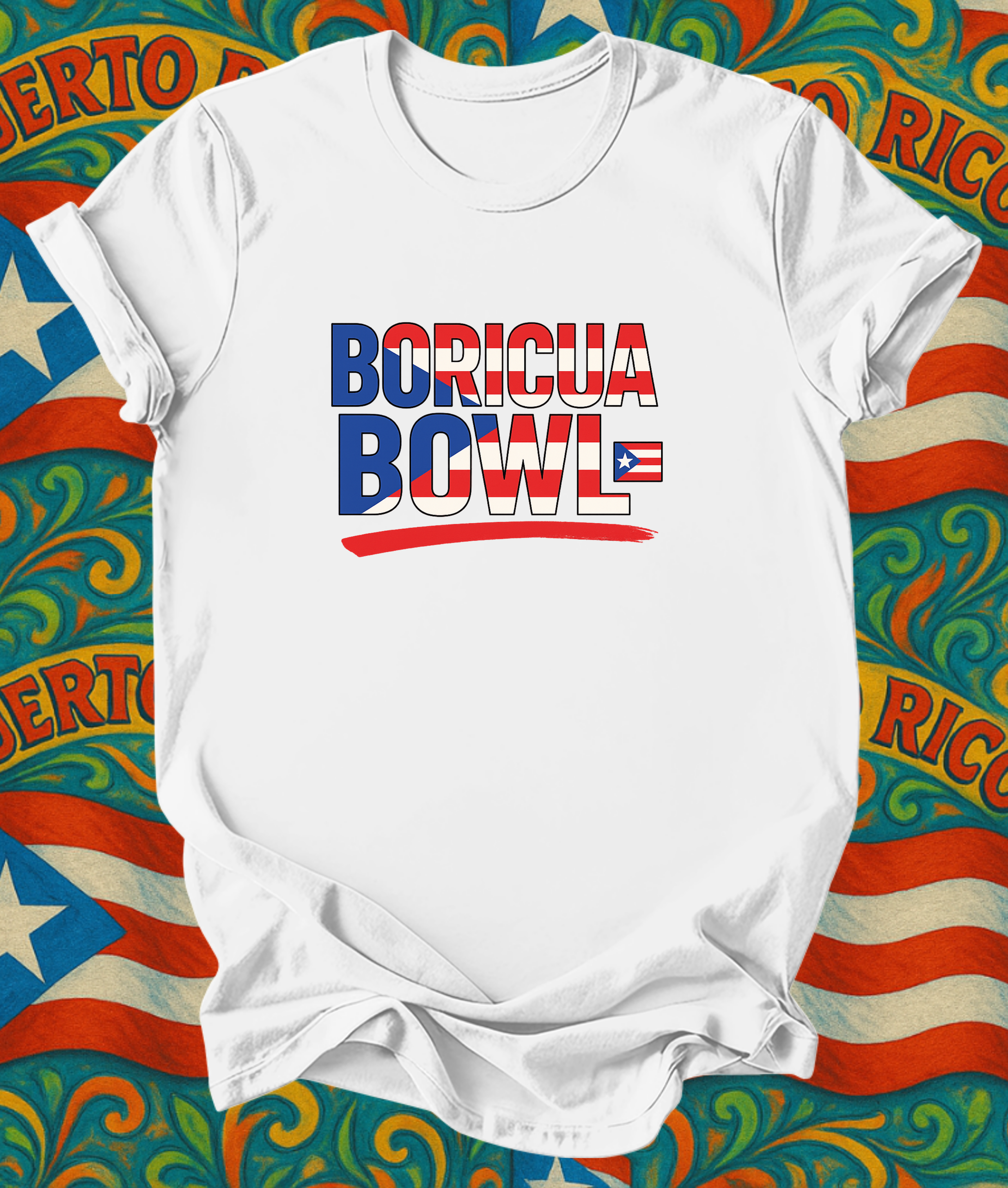 Short sleeve t shirt Boricua Bowl