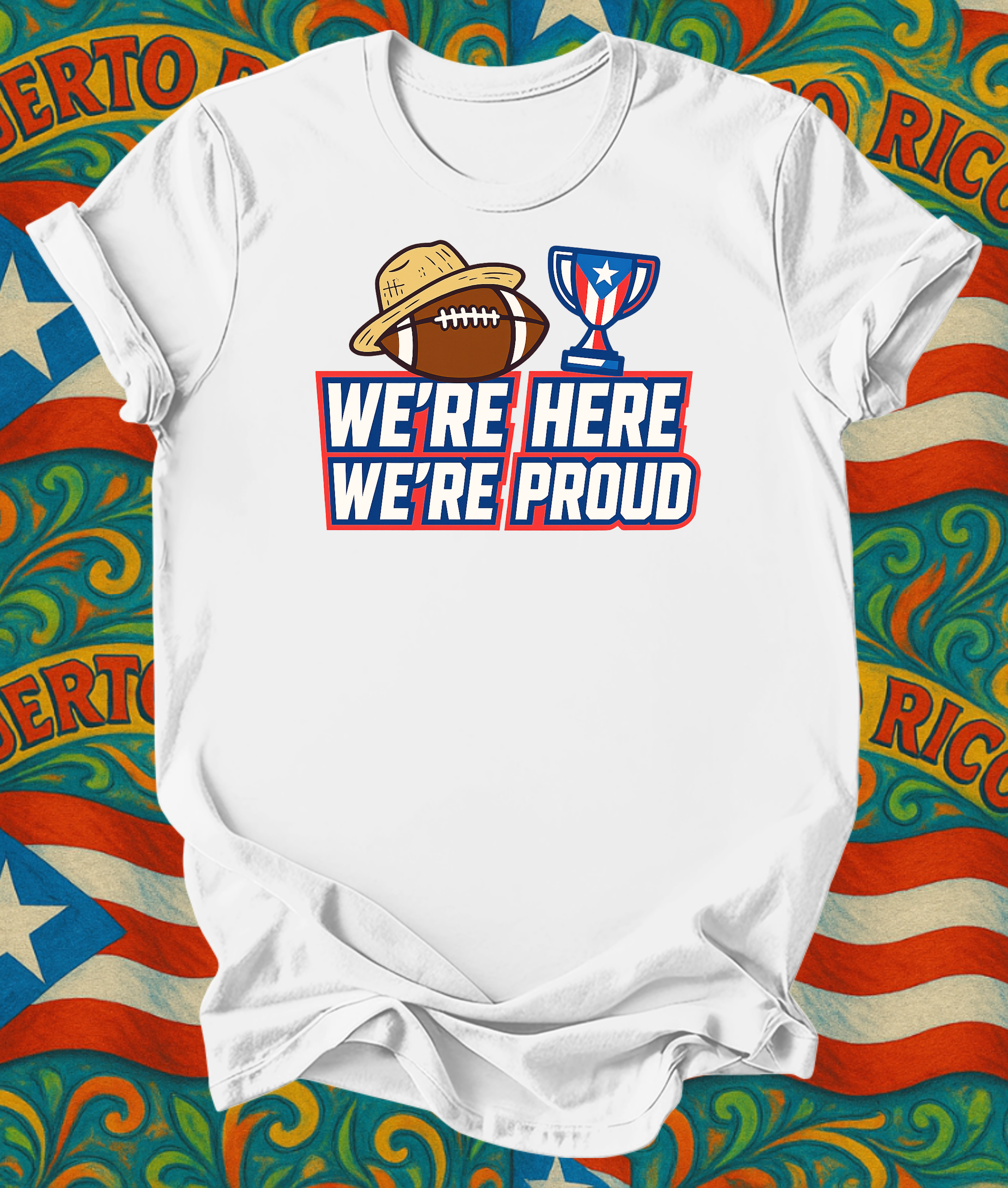Short sleeve t shirt Boricua Bowl
