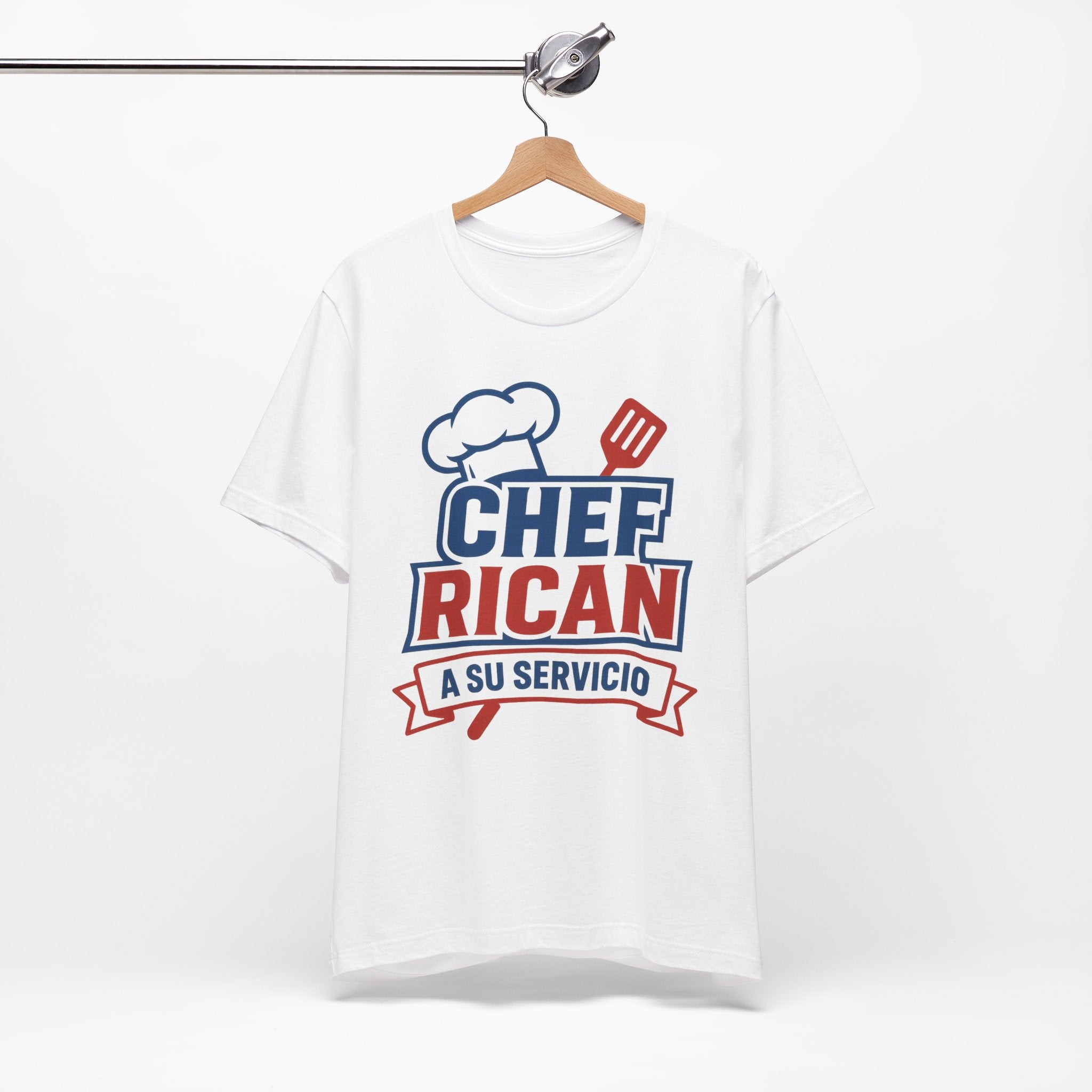 Unisex Puerto Rican Chef Short Sleeve Tee