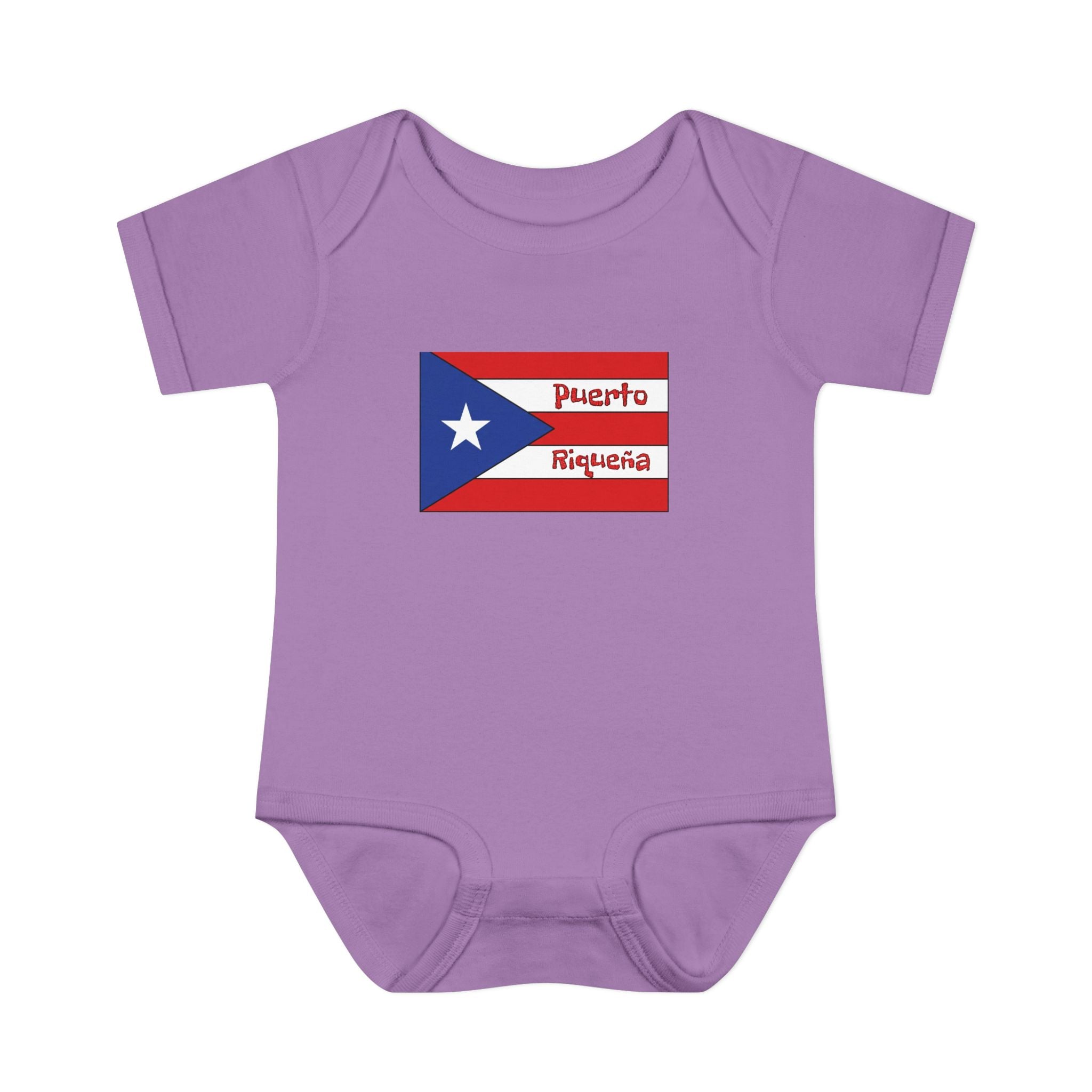 Infant Bodysuit - Puerto Rican Flag "Puerto Riqueña" Baby Onesie