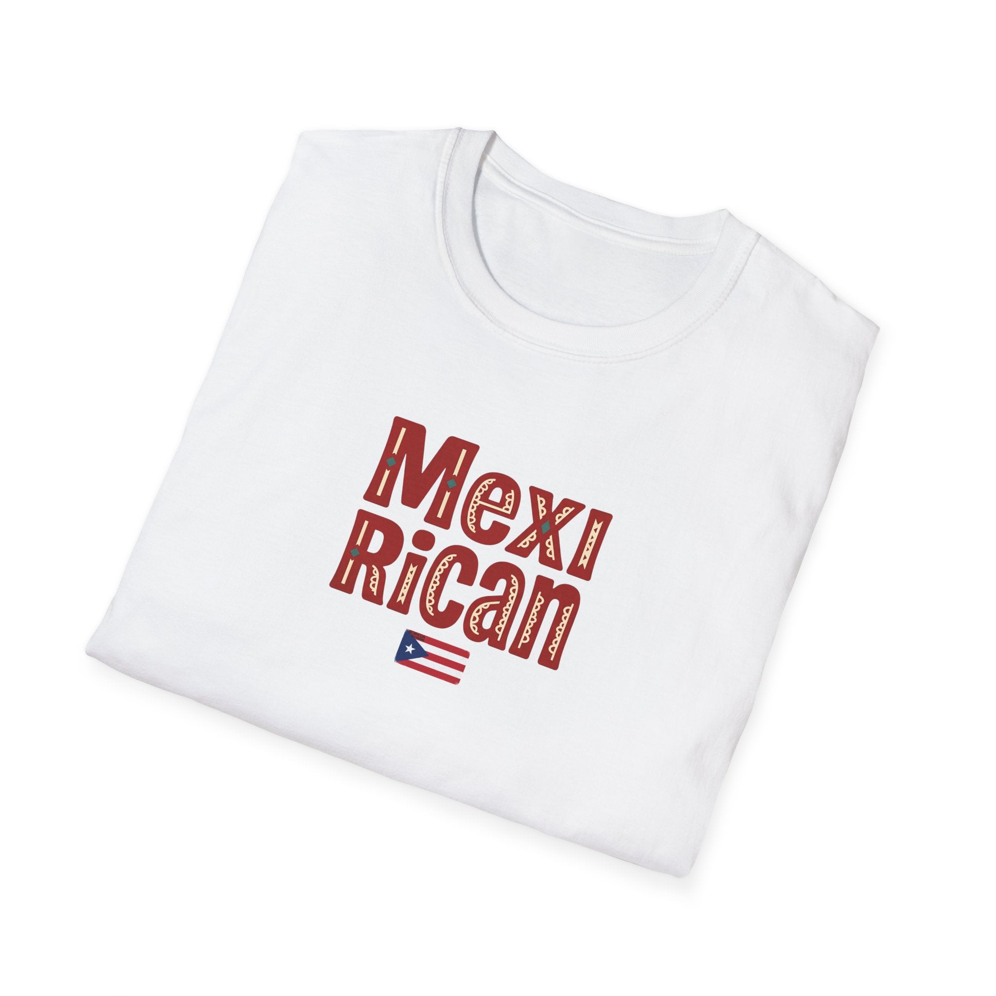 MexiRican Flag Graphic T-Shirt — Bilingual Pride Tee