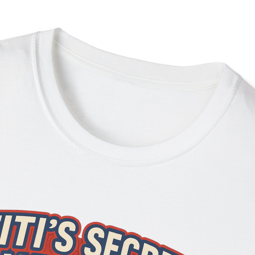 T-Shirt — "Titi's Secret Weapon: Sazón!" Retro Latin Cooking Tee