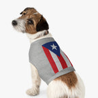 Pet Tank Top — "We're Here We're Proud" Football Trophy Design