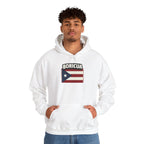 Boricua Bowl Hoodie — Puerto Rican Flag Football Logo Sweatshirt