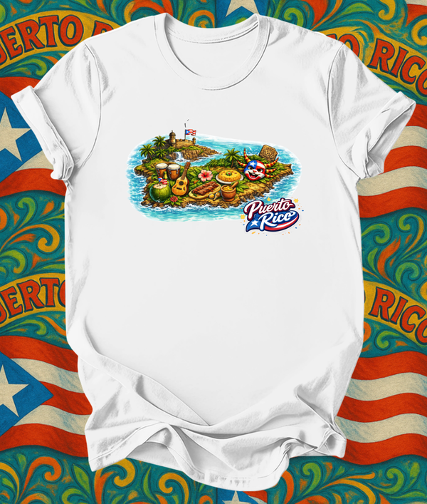 Short sleeve P Rico t-shirt Island